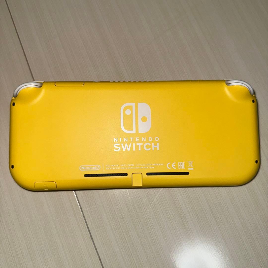 Nintendo Switch Lite イエロー スタンド付き