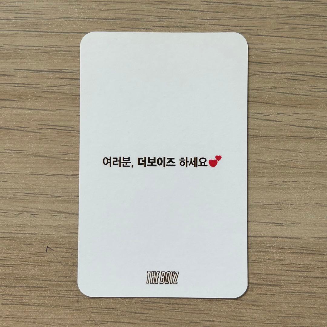 THEBOYZ BOY ソヌ スタンプ トレカ