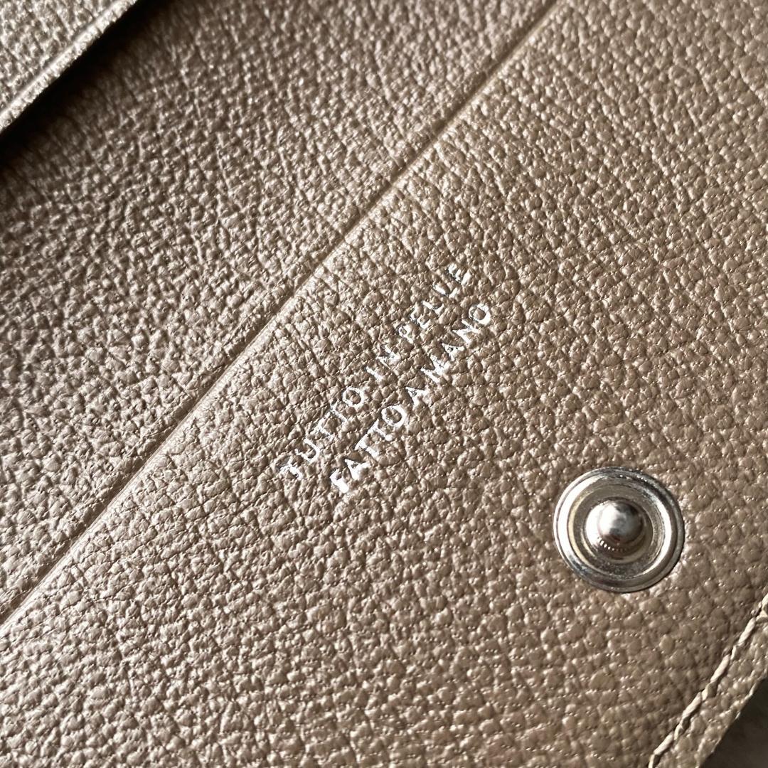 2279 新品【ラルコバレーノ】スマートキーケース 鍵入れ 本革 レザー 黒