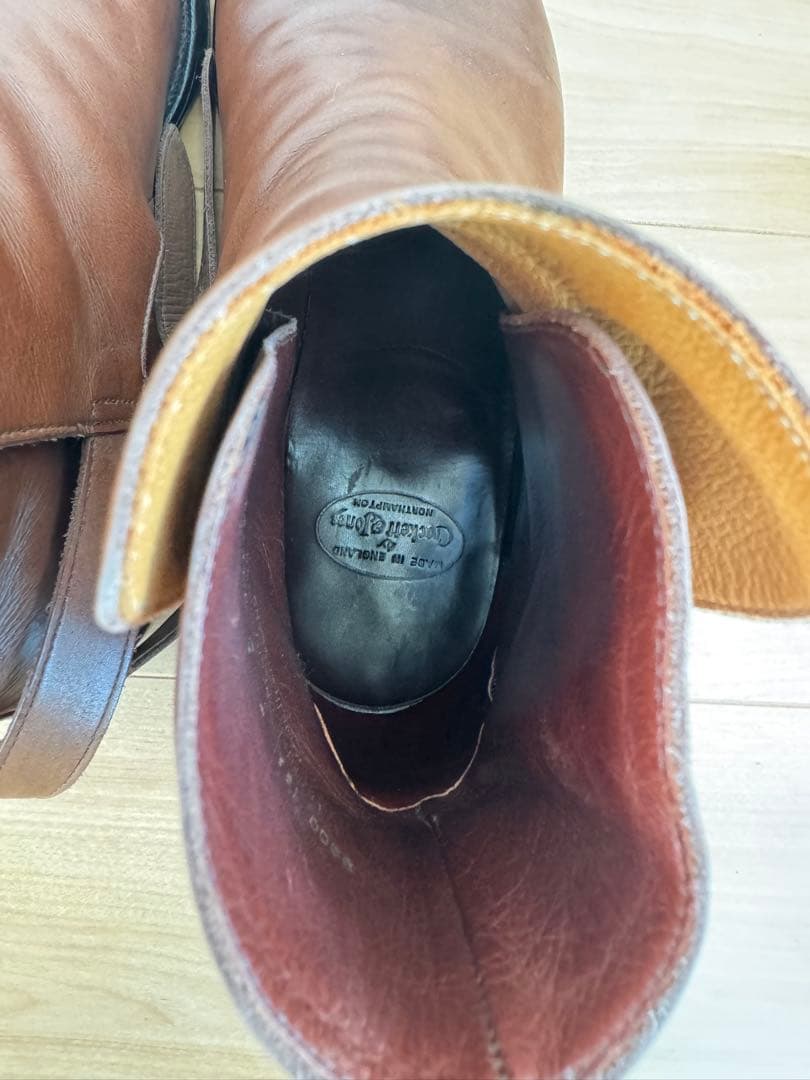 8日まで価格クロケット＆ジョーンズ ハンドグレード ジョッパーブーツ 7D