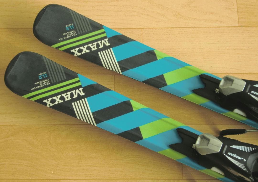 ■■送料無料■ELAN■ジュニア用スキー4点セット■板140/靴24■WAX済■