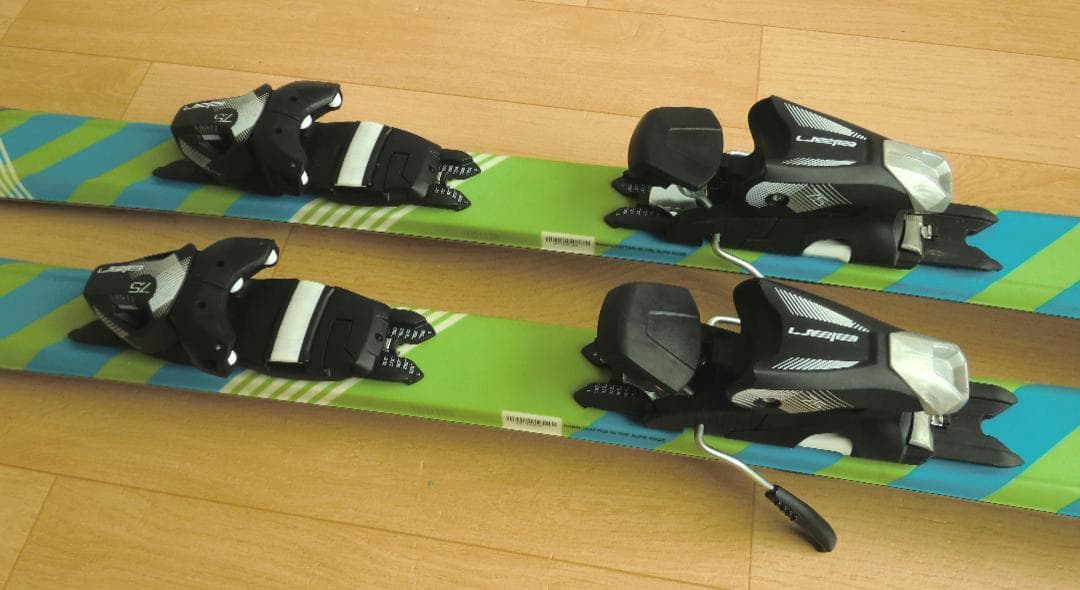 ■■送料無料■ELAN■ジュニア用スキー4点セット■板140/靴24■WAX済■