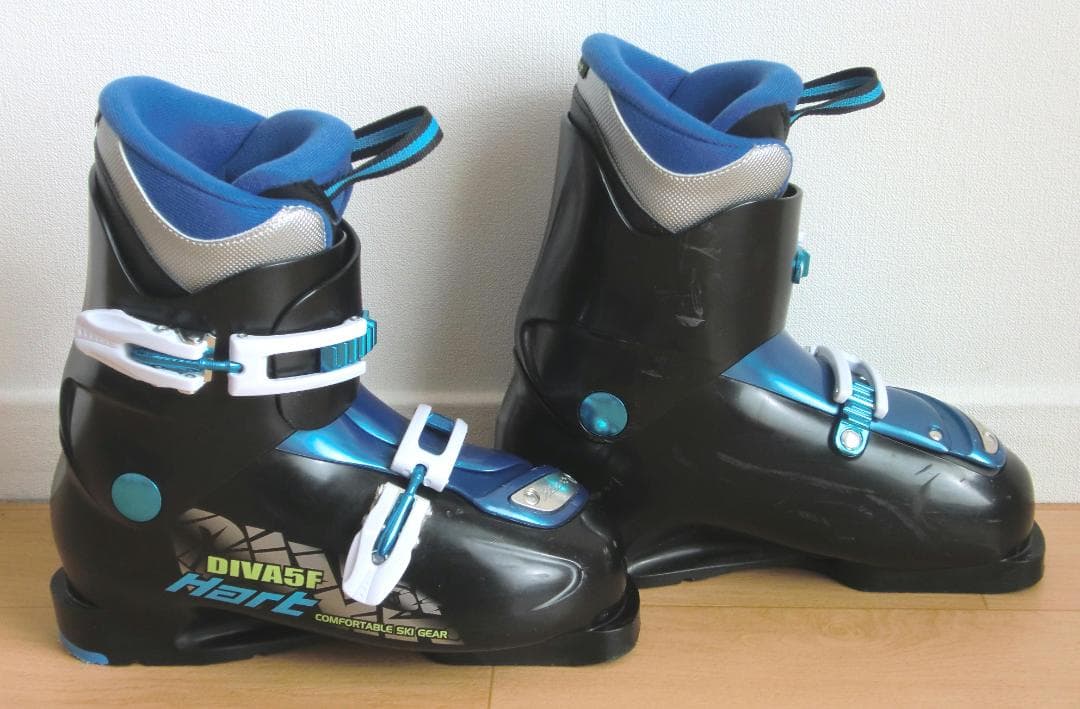 ■■送料無料■ELAN■ジュニア用スキー4点セット■板140/靴24■WAX済■