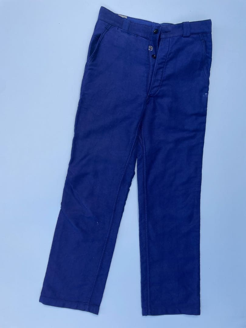 ヴィンテージ フレンチワーク モールスキン パンツ トラウザース 1950‘s