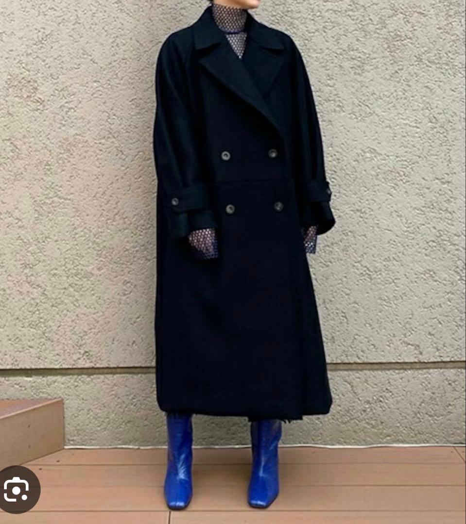 メゾンスペシャル スーパーメルトン140オーバーサイズコート