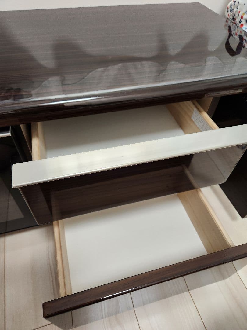 ダークブラウン テレビ台（幅125cm）