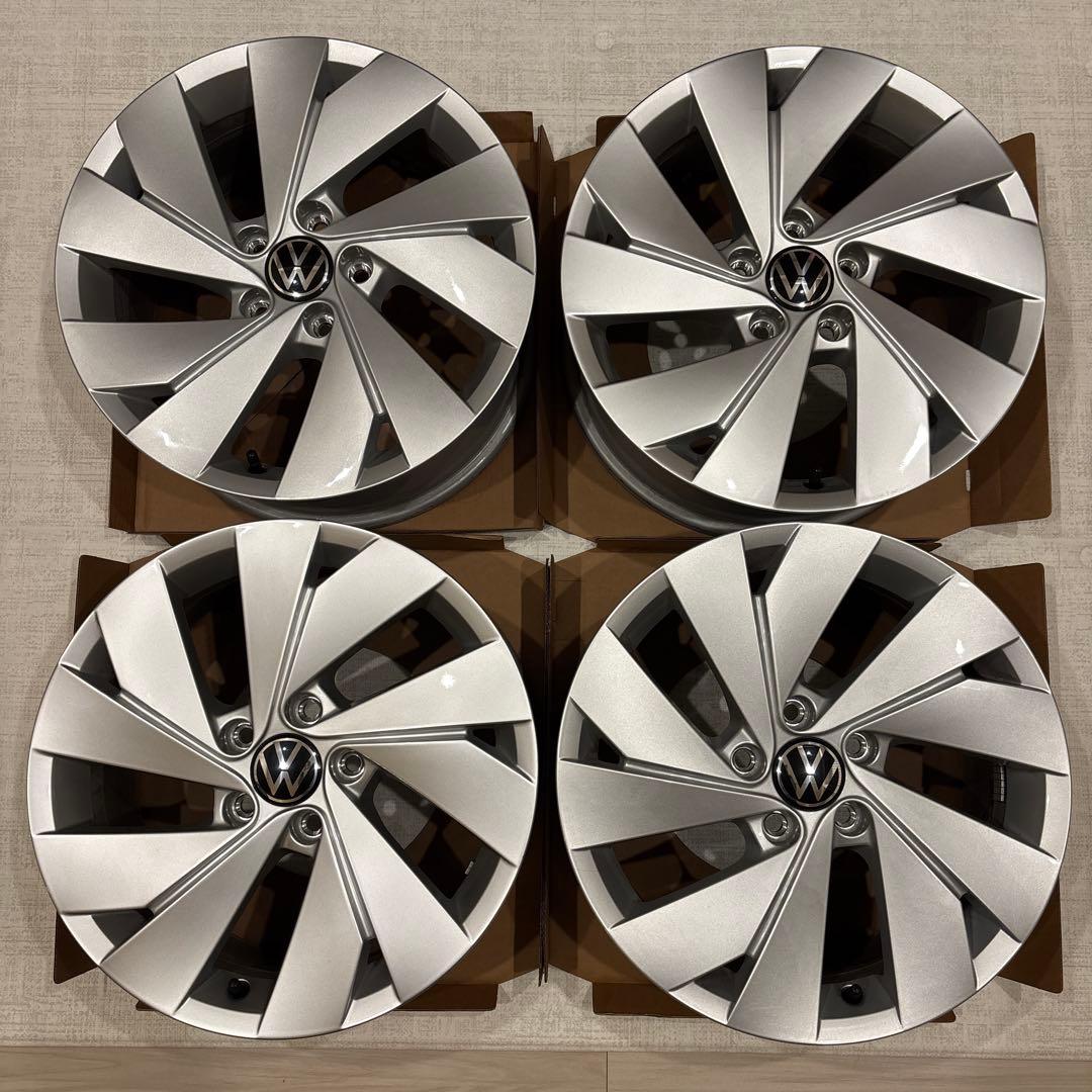 美品 フォルクスワーゲン ゴルフ8.5 style 純正 17インチホイール4本