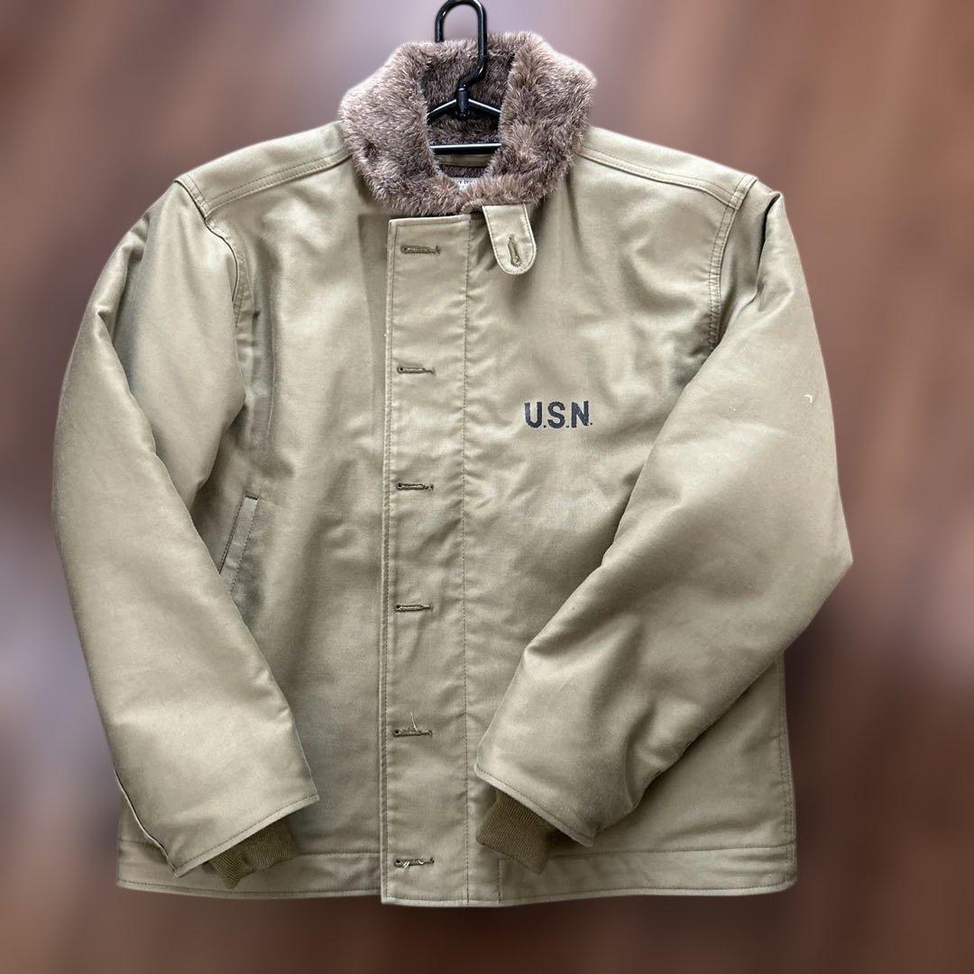 HOUSTON N-1　デッキジャケット　40サイズ 日本製