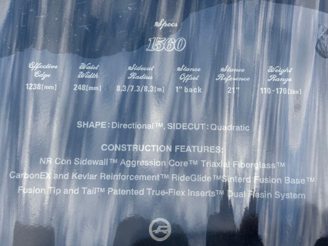 専用　新品未使用　RIDE AKI 156 スノーボード ビンディング付き