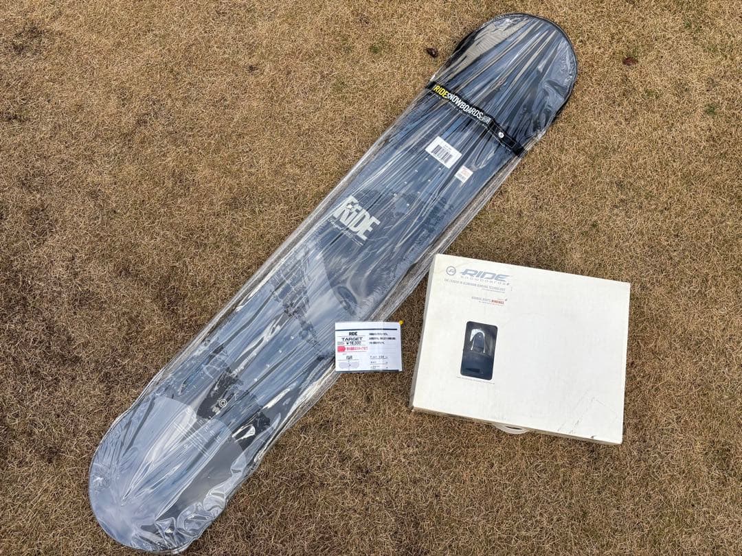 専用　新品未使用　RIDE AKI 156 スノーボード ビンディング付き