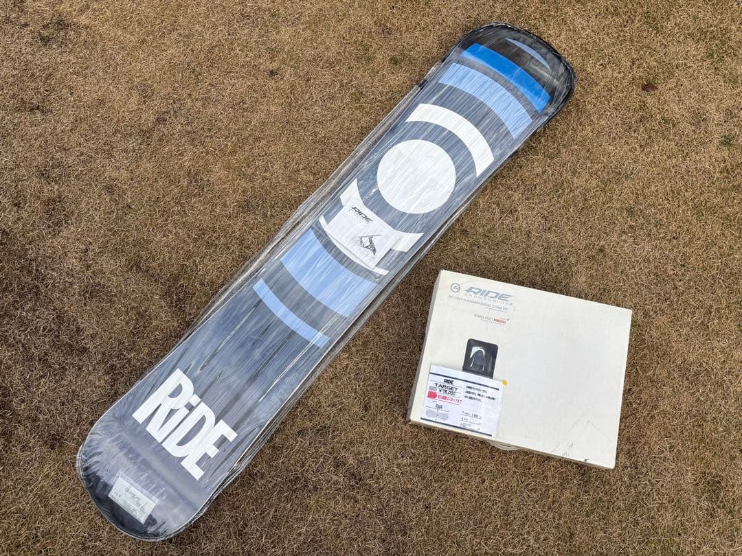 専用　新品未使用　RIDE AKI 156 スノーボード ビンディング付き