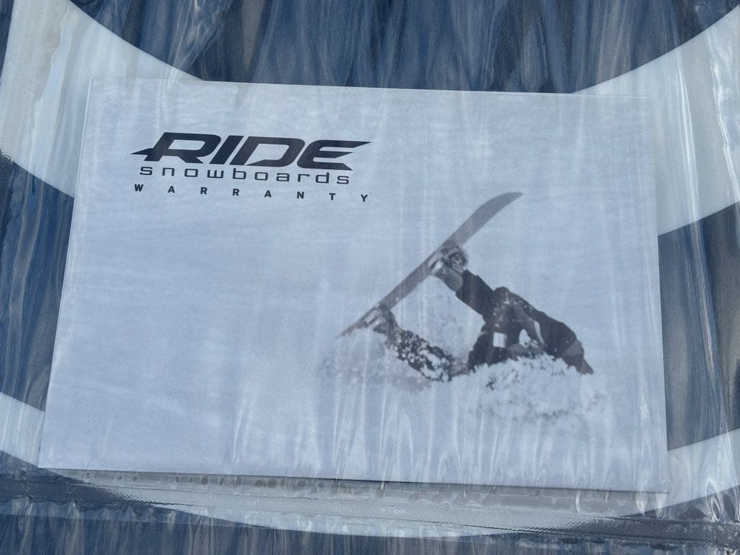 専用　新品未使用　RIDE AKI 156 スノーボード ビンディング付き