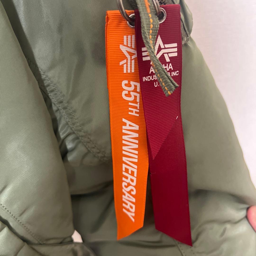ALPHA INDUSTRIES MA-1 フライトジャケット 55周年記念