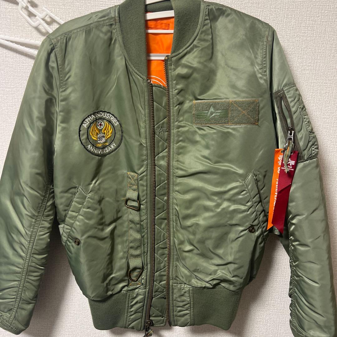 ALPHA INDUSTRIES MA-1 フライトジャケット 55周年記念