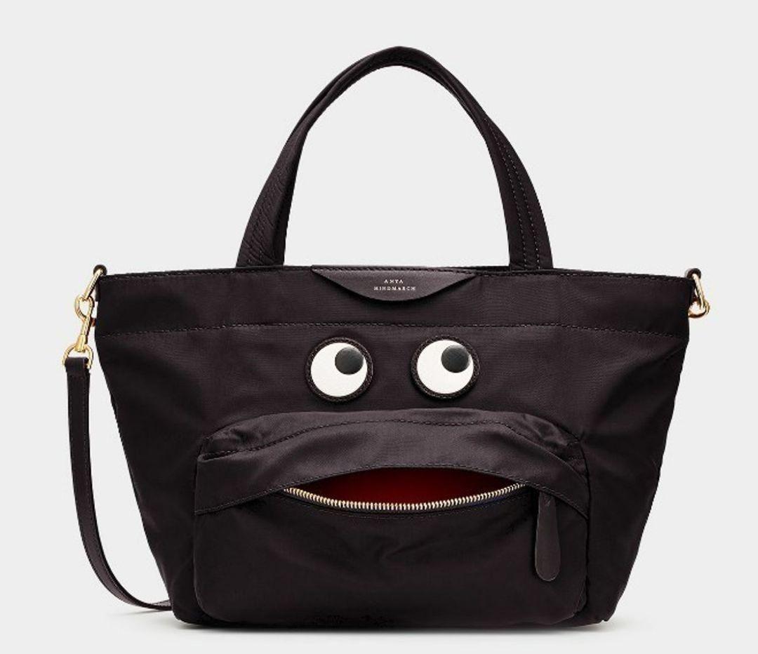 ANYA HINDMARCH アイズ ショルダーバッグ ブラック