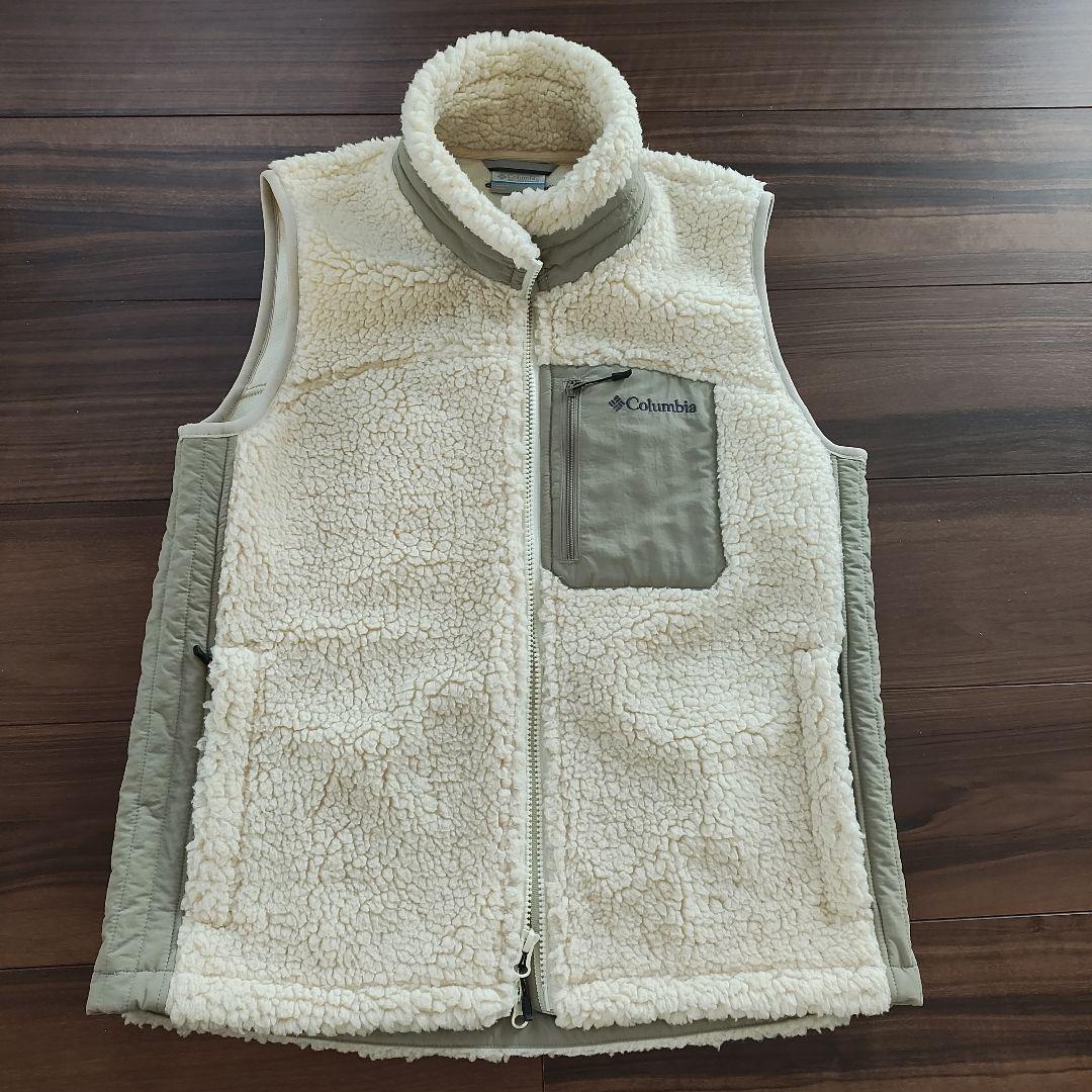 とも【美品】コロンビアボアフリースベストアーチャーリッジIIIベスト
