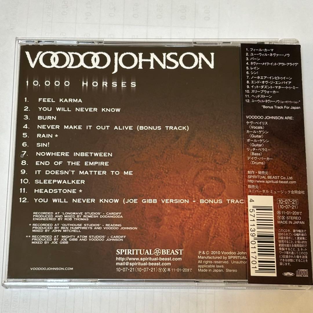 【lcrasher様用】VOODOO JOHNSON / 10,000