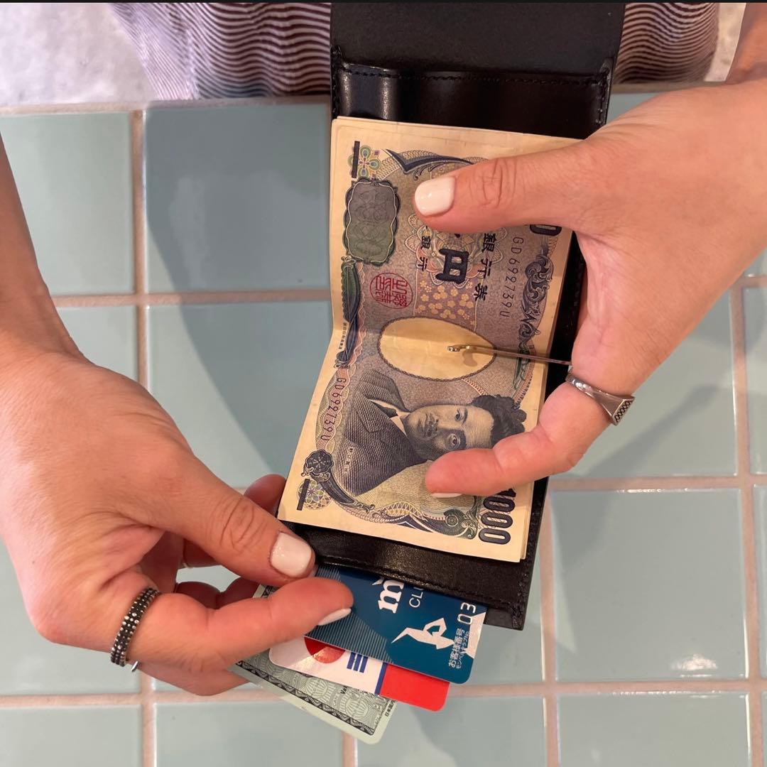 値引き不可‼️⭐︎RELAXFIT 財布 マネークリップ⭐︎ブラック