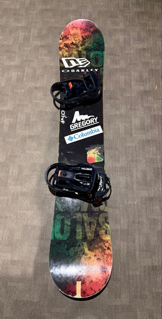 【送料込み】Salomon スノーボード カラフルデザイン