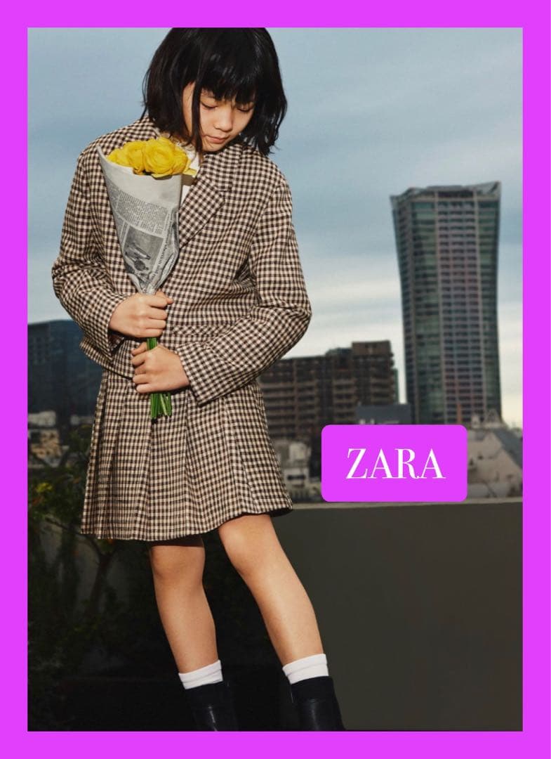 ◆ ZARA キッズ ◆女の子 フォーマル セットアップ◆128-140