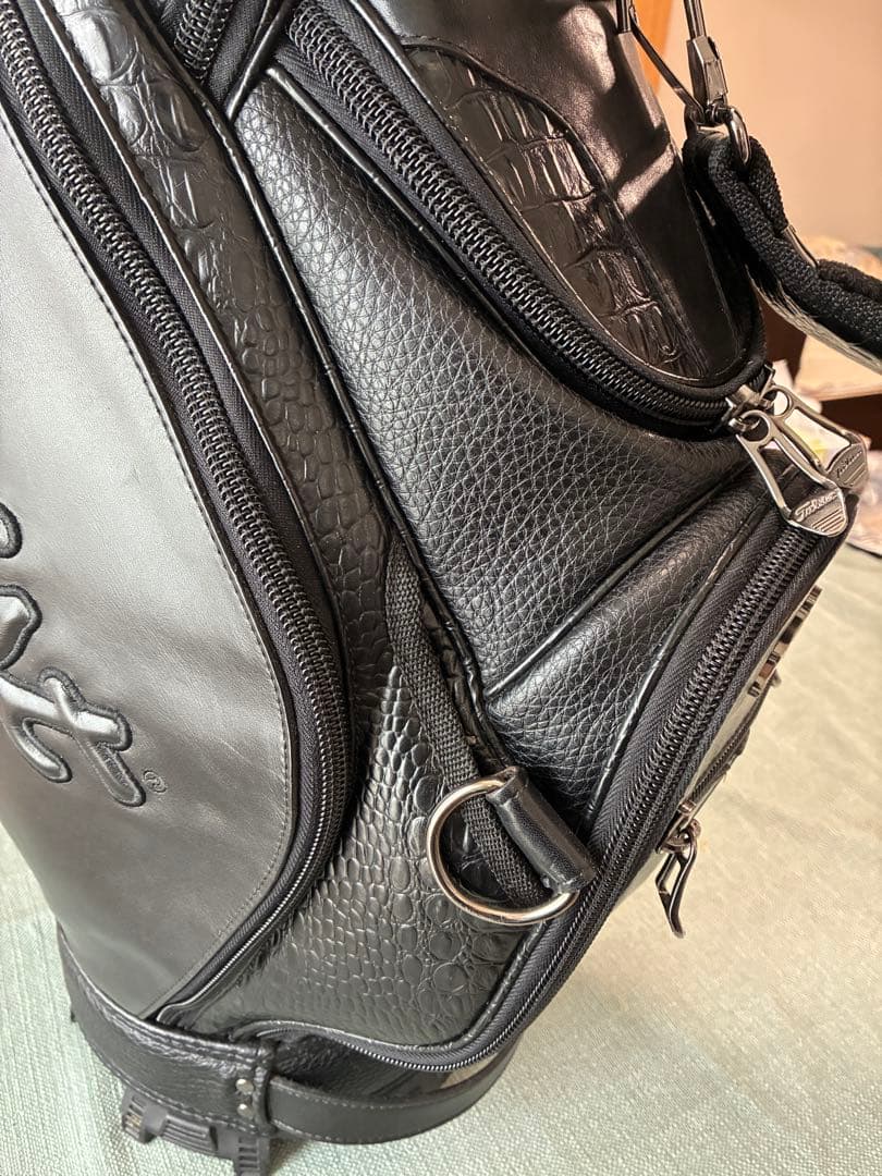 タイトリストキャディーバッグ本革