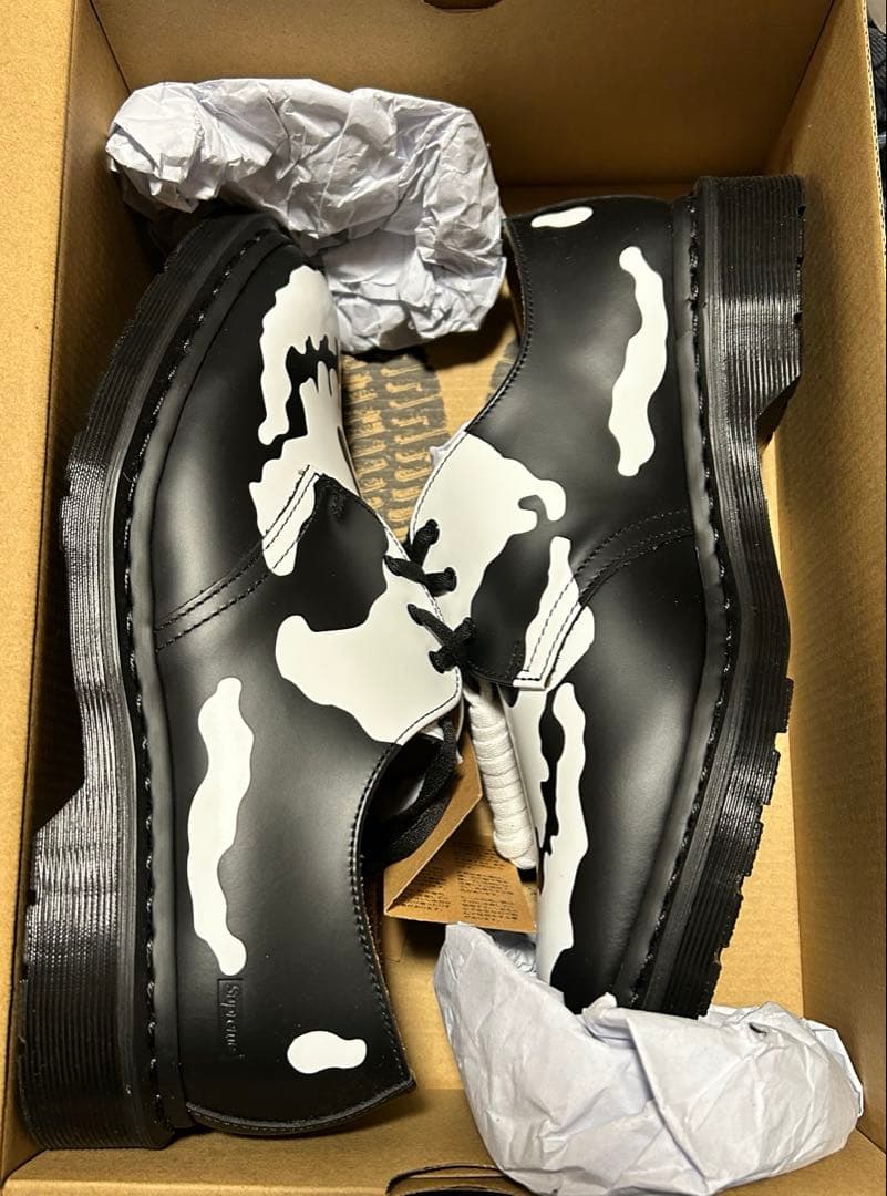 靴 Supreme Dr.Martens 1461 Skull 3 Eye 26cm