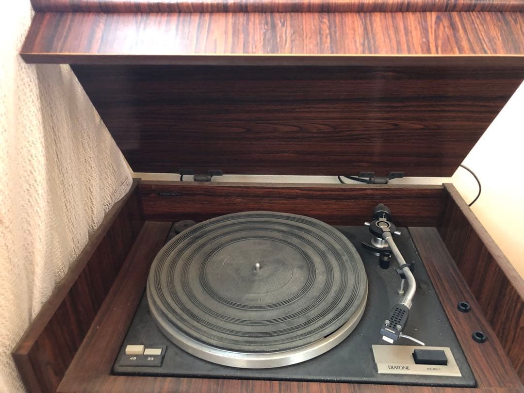 レコードプレイヤー　ジャンク　DIATONE