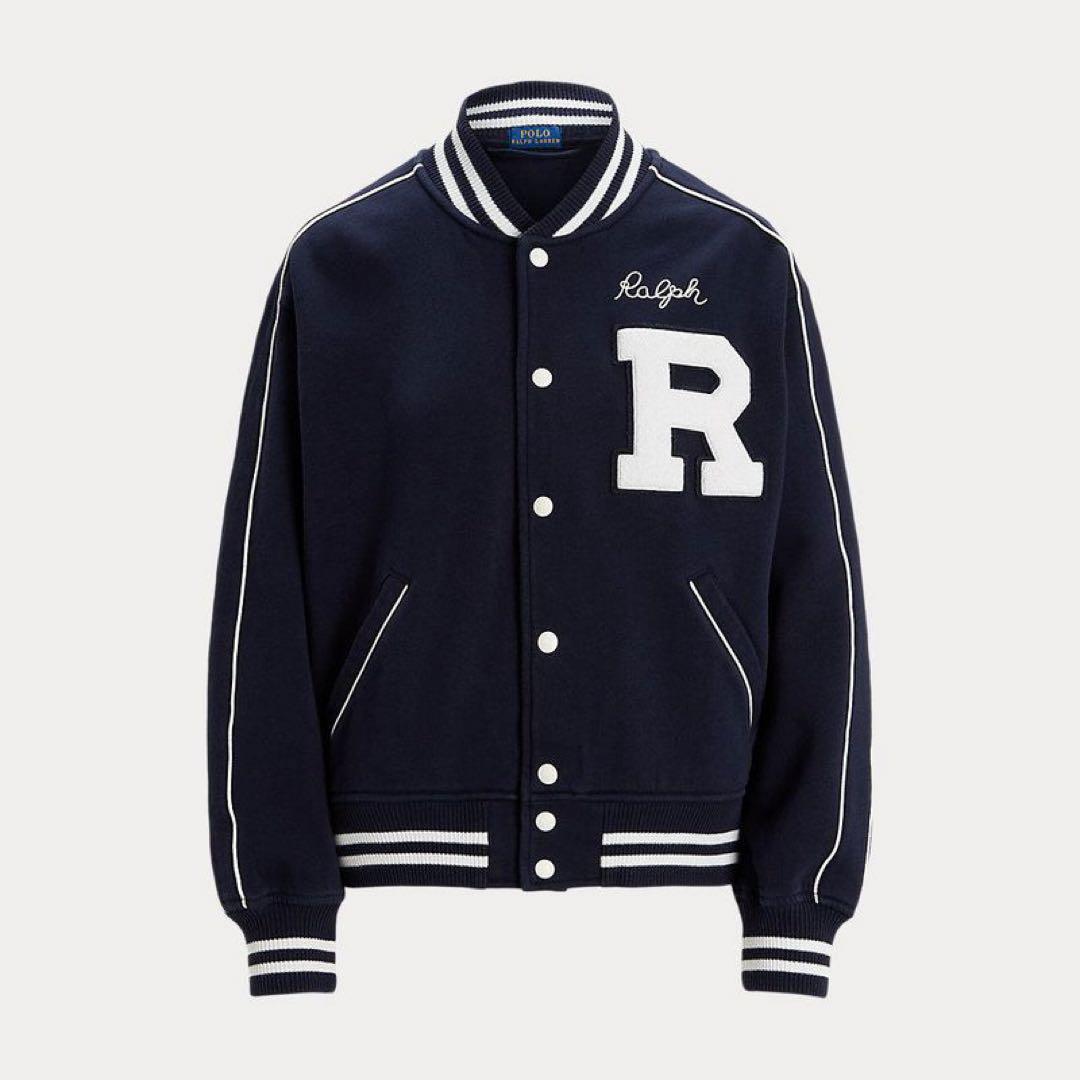 Polo Ralph Lauren フリース スタジアムジャケット　スタジャン