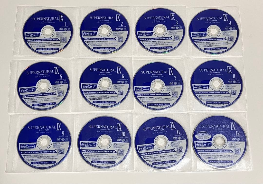 スーパーナチュラル dvd シーズン6〜10