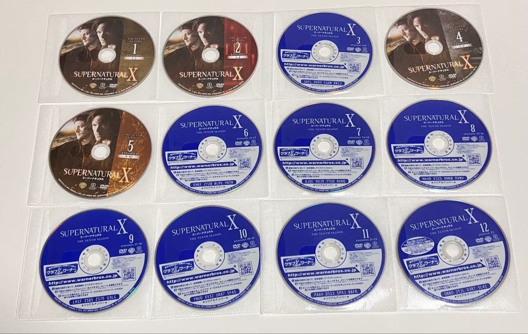 スーパーナチュラル dvd シーズン6〜10