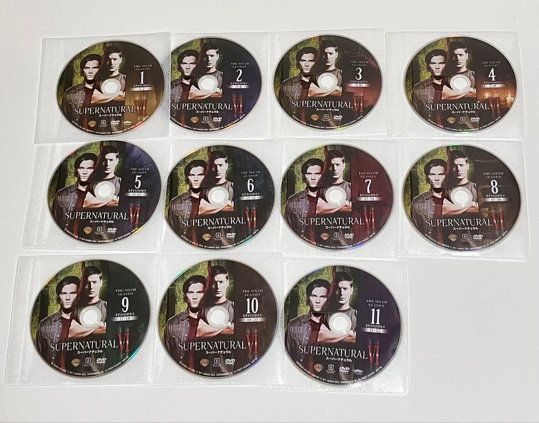 スーパーナチュラル dvd シーズン6〜10