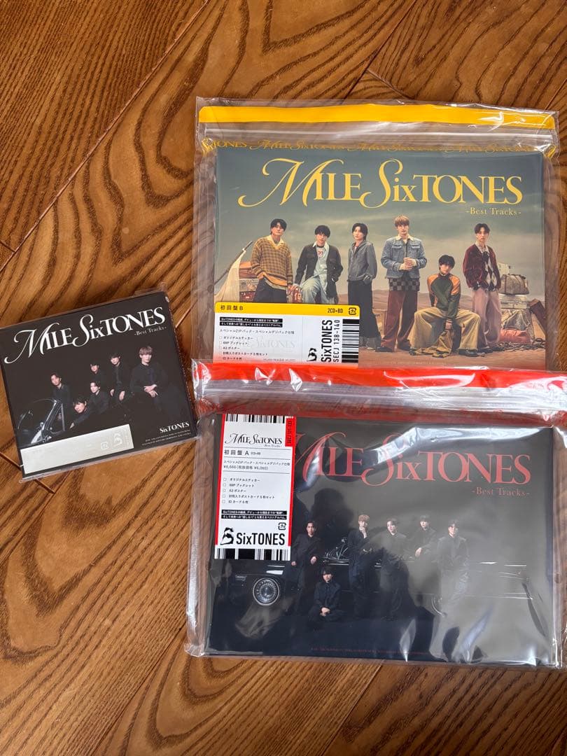 SixTONES MILESixTONES -Best Tracks- 3形態