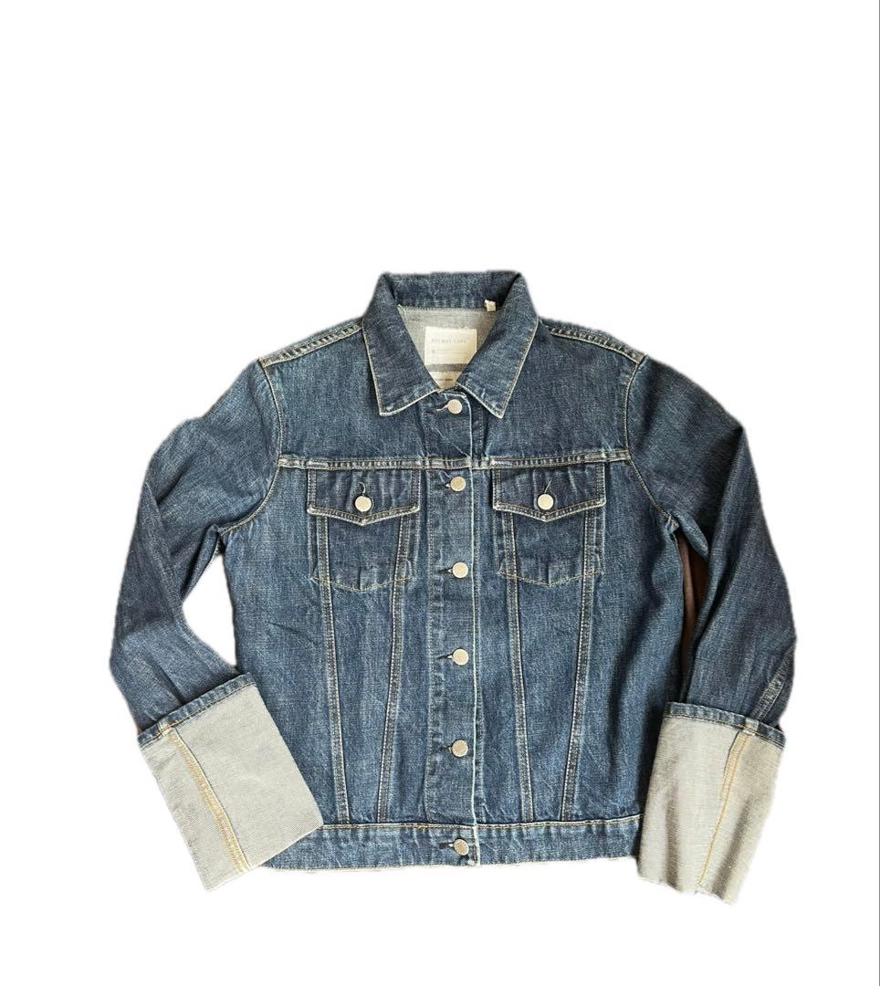 90s 本人期　イタリア製　HELMUTLANG ロングアーム デニムジャケット