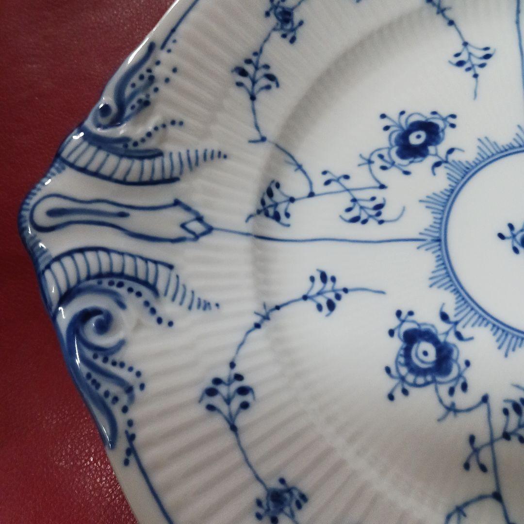 新品　ロイヤルコペンハーゲン　ブルーフルーテッド　陶磁器大皿 廃盤品