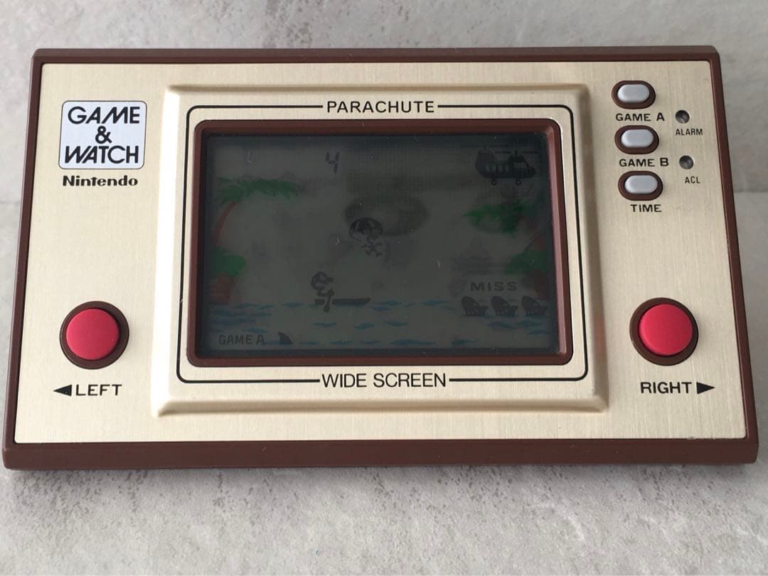 《初期モデル・極美品・希少》ニンテンドーゲームウォッチ パラシュート