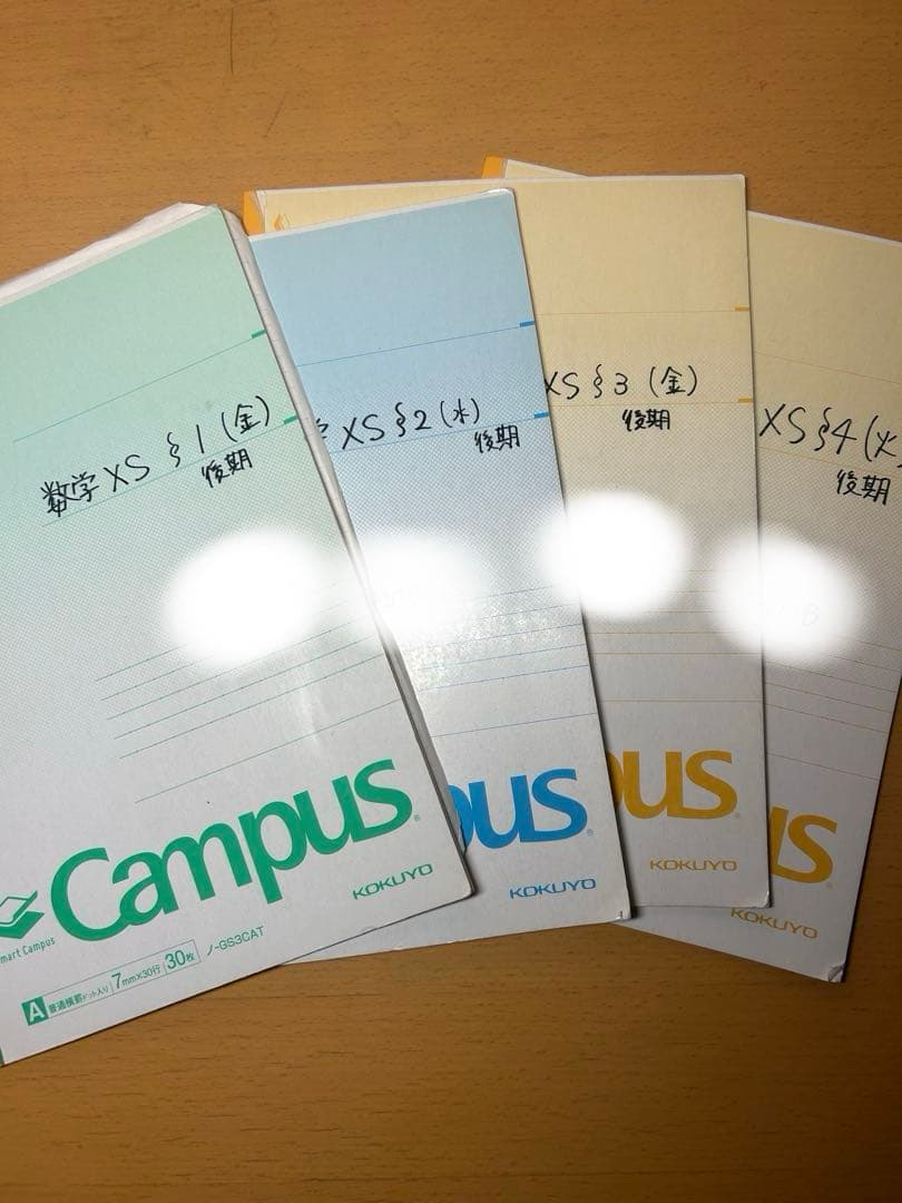 数学XS後期　清史弘師　石川博也師　小林隆章師　雲孝夫師　駿台　通年