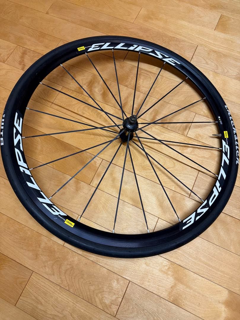 ELLIPSE 完組ホイール ブラックハブ