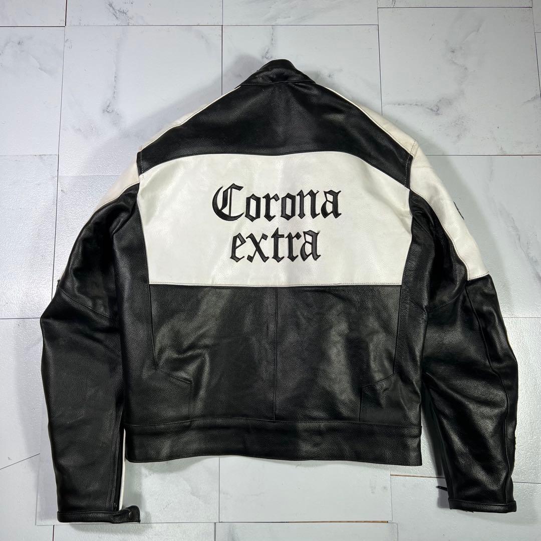コロナエキストラ レーシングジャケット レザージャケット M
