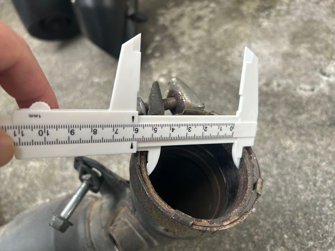 YZF-R1 サイレンサーマフラーエキパイ左右 4C8 ヤマハ純正中古バイク部品