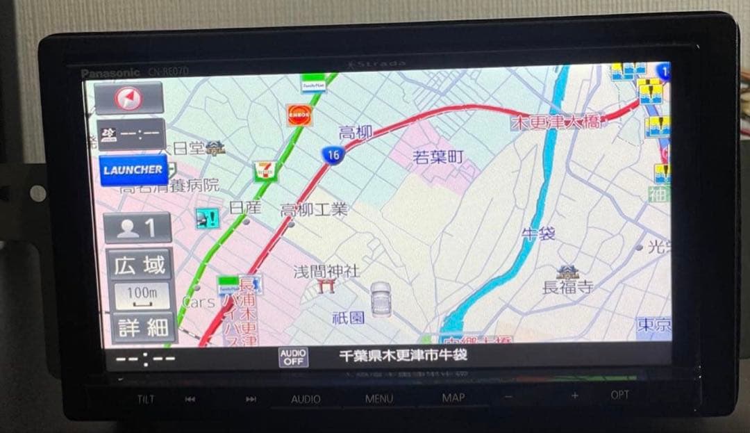 カーナビ PANASONIC CN-RE07D
