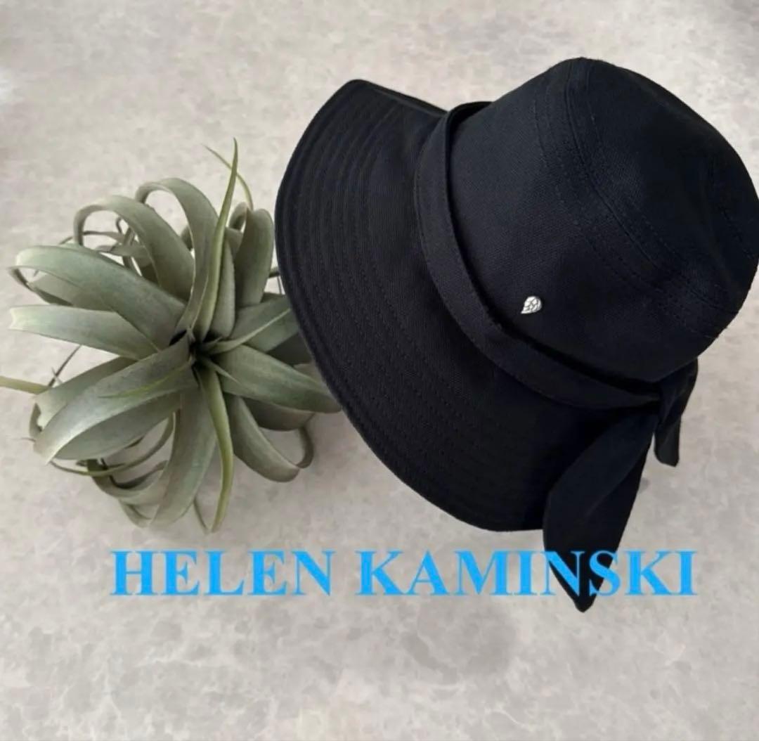 ヘレンカミンスキー HELEN KAMINSKI リボンコットンハット