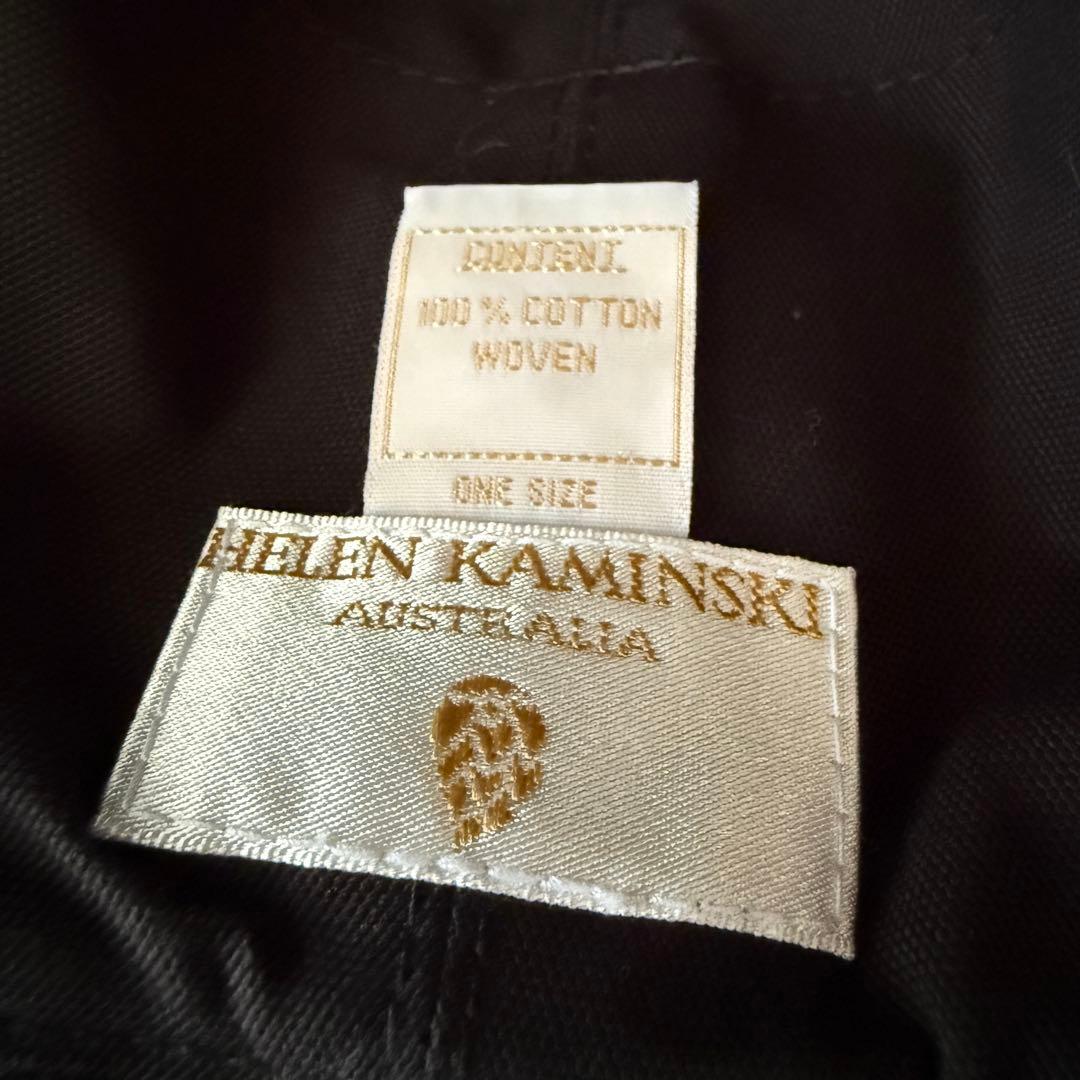 ヘレンカミンスキー HELEN KAMINSKI リボンコットンハット