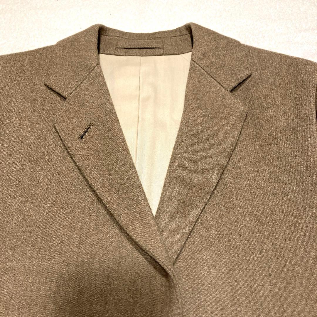 【極美品】　マーガレットハウエル　チェスターコート　比翼　ウールコート　ロング