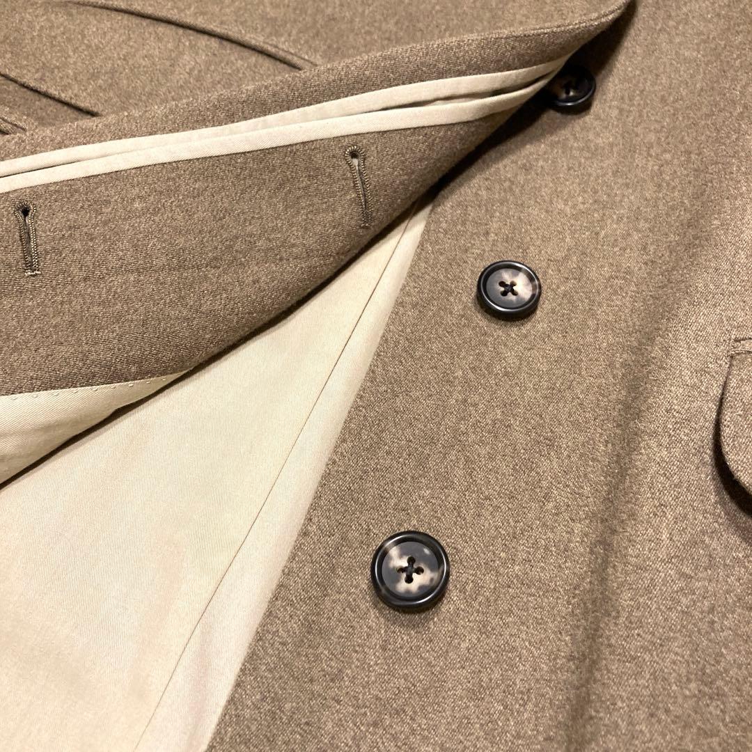 【極美品】　マーガレットハウエル　チェスターコート　比翼　ウールコート　ロング