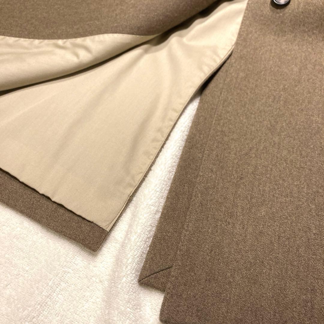 【極美品】　マーガレットハウエル　チェスターコート　比翼　ウールコート　ロング