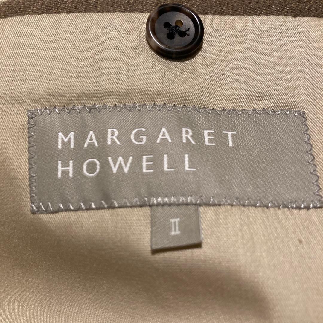 【極美品】　マーガレットハウエル　チェスターコート　比翼　ウールコート　ロング