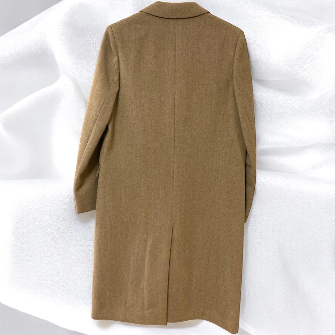 【極美品】　マーガレットハウエル　チェスターコート　比翼　ウールコート　ロング