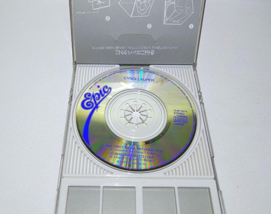 8㎝ CD 希少　シンディ・ローパー　マイ・ファースト・ナイト