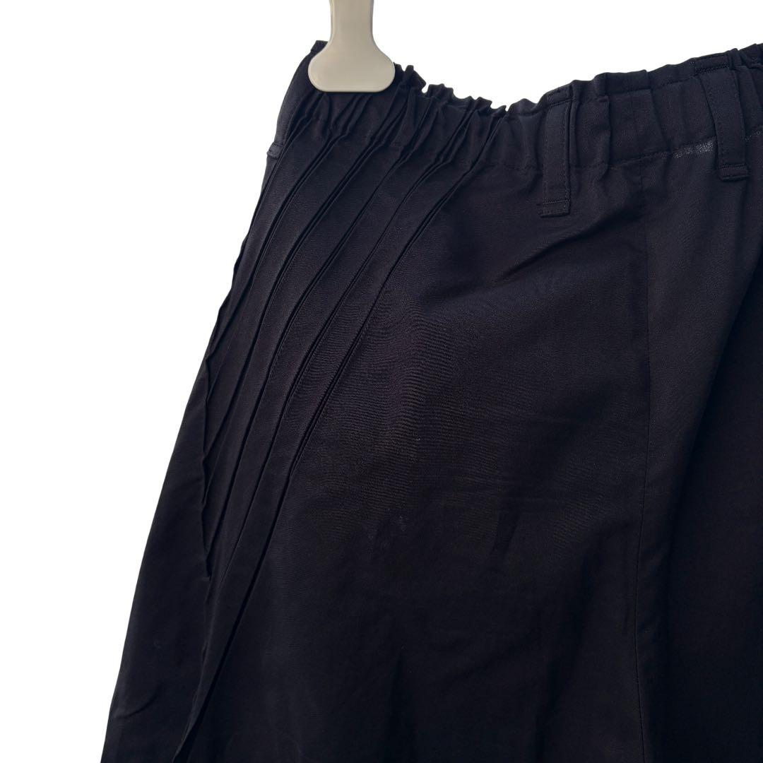 【美品】イッセイミヤケ A-POC TYPE-S クロップドパンツ ブラック