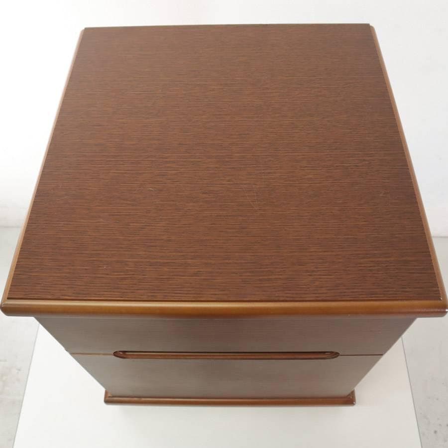 シモンズ ナイトテーブル ベッドサイドテーブル チェスト 引き出し2段